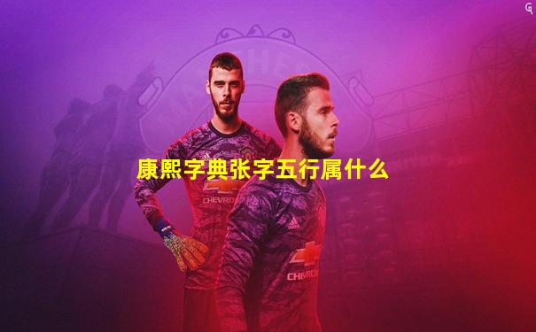 康熙字典张字五行属什么
