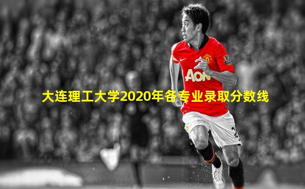 大连理工大学2020年各专业录取分数线